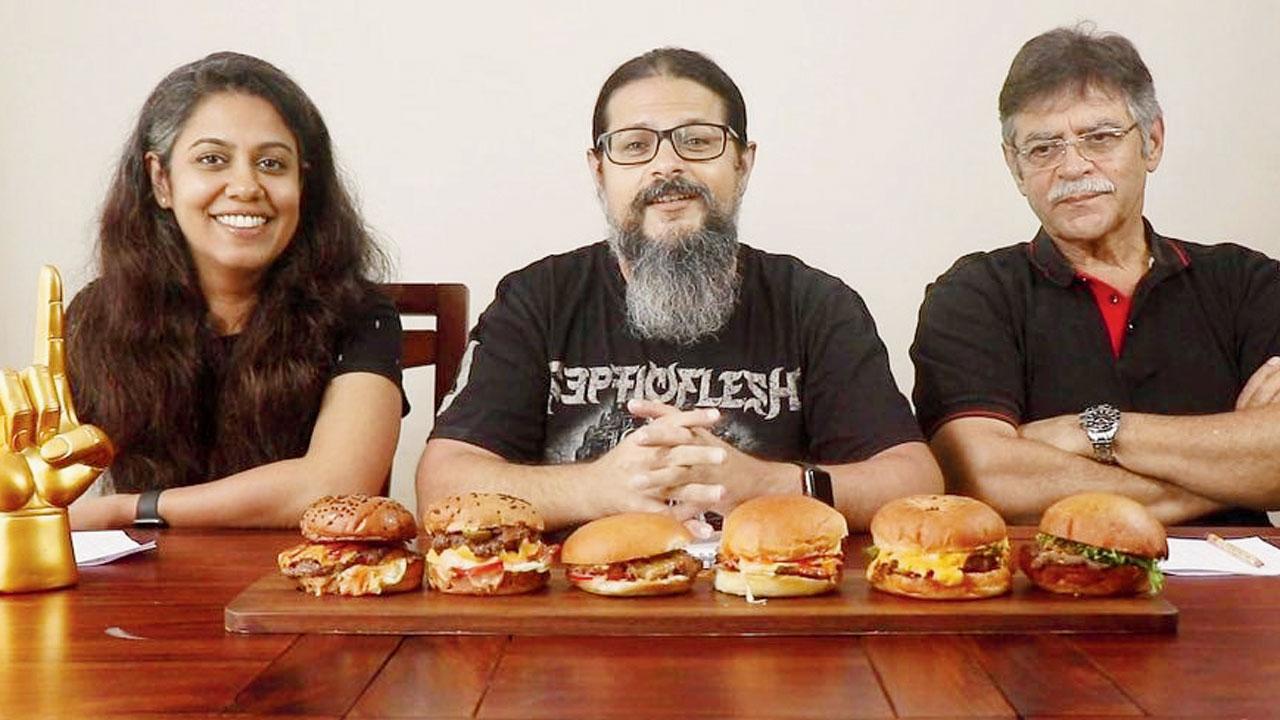 (From left) Deepti Unni, Sahil Makhija and Micky Makhija