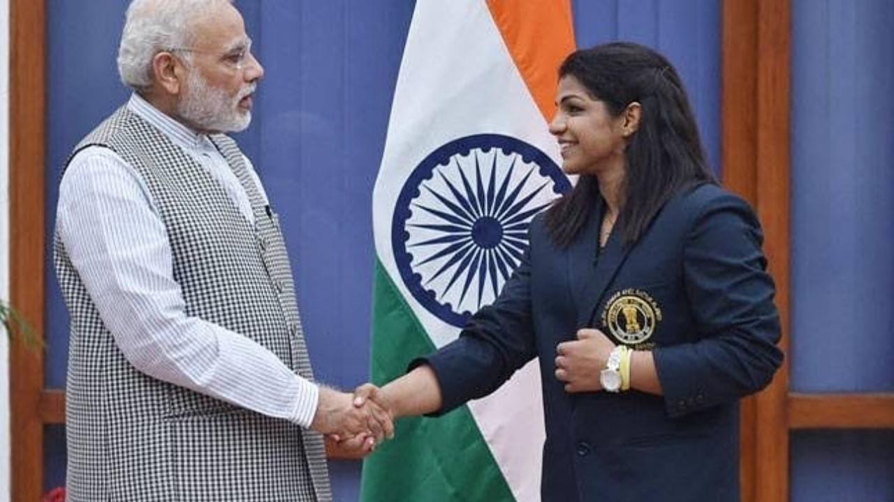 Sakshi was awarded with the Major Dhyan Chand Khel Ratna in 2016 and Padma Shri in 2017. Picture Courtesy/ Official Instagram account of Sakshi Malik