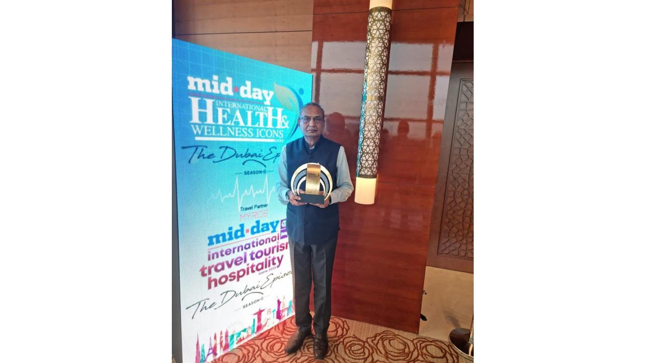 Midday Icon Award winner, Samaj Bhushan Pramod Bharal, announces his mission of creating a disease-free world after award win