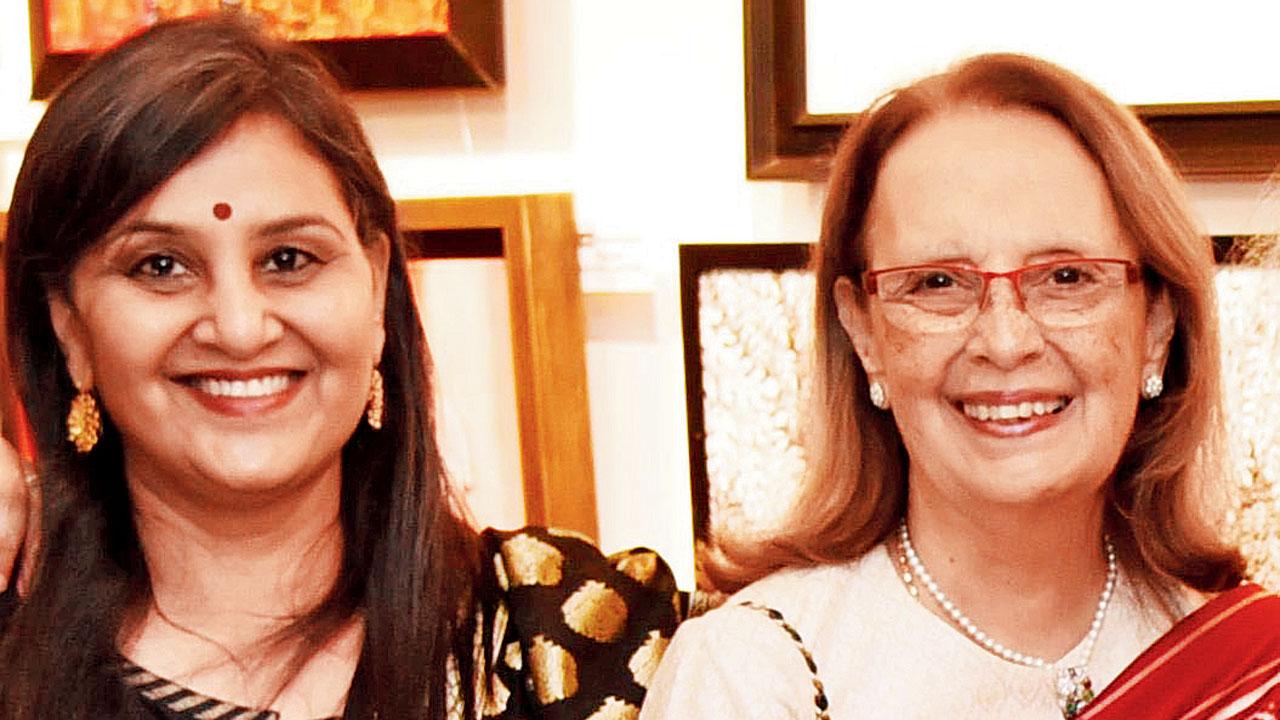 Shubha Maudgal and Pheroza Godrej