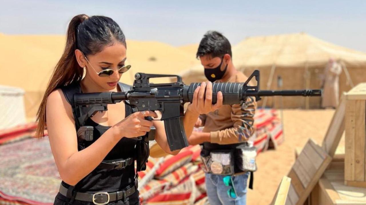 Sonal Chauhan undergoes intense training for Nagarjuna's 'The Ghost'