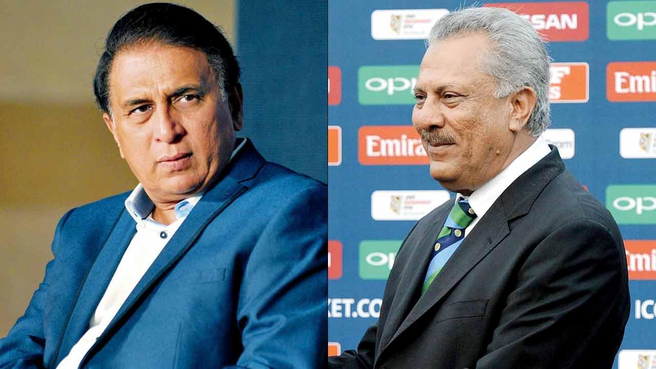 Sunil Gavaskar visits Zaheer Abbas in hospital