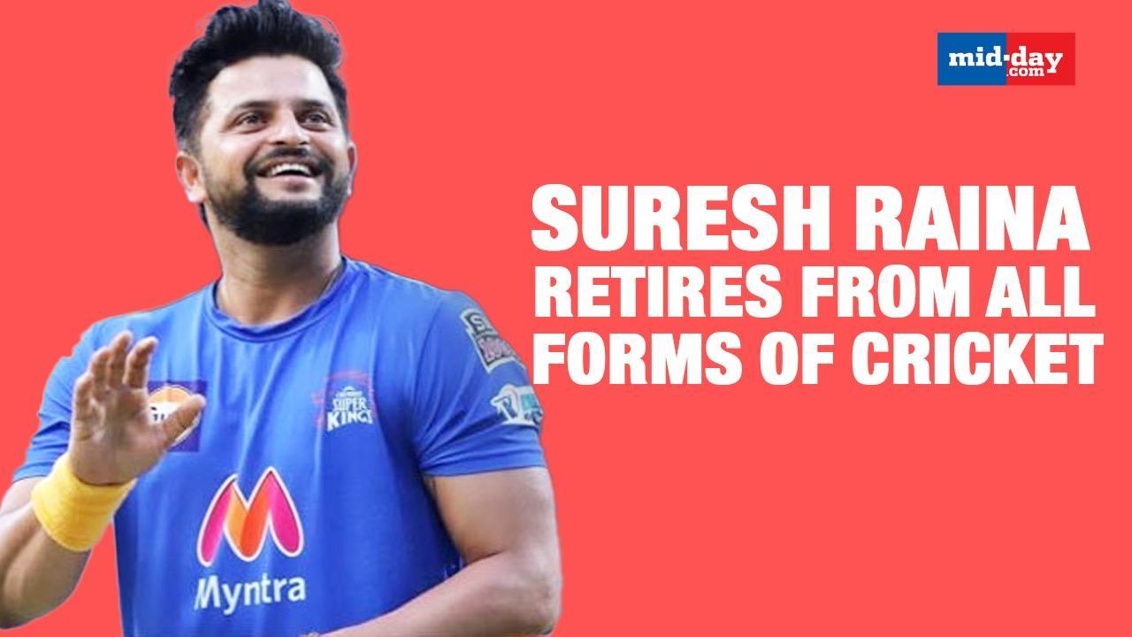 Suresh Raina Retires From All Forms Of Cricket