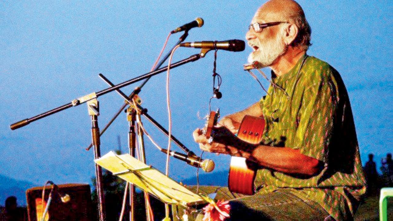 Susmit Bose at a previous performance. Pic Courtesy/Facebook