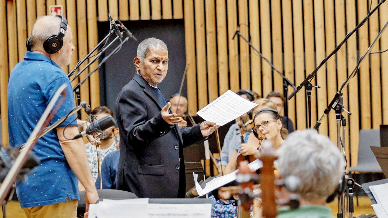 Ilaiyaraaja records with Budapest Symphony Orchestra