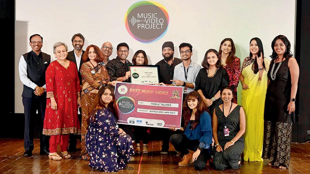 Team Tickle Talkies was awarded the first prize. Pic Courtesy/Instagram
