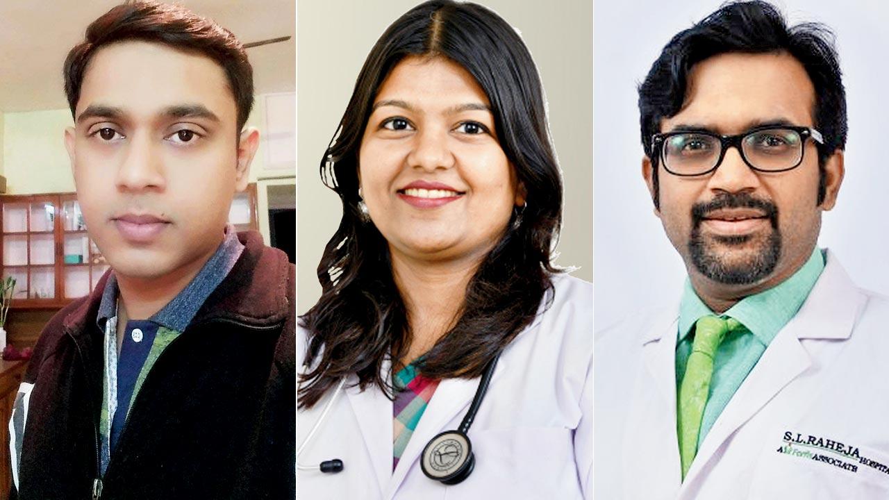 Dr Giridara Gopal Parameswaran, Dr Kirti  Sabnis  and Dr Sanjith Saseedharan