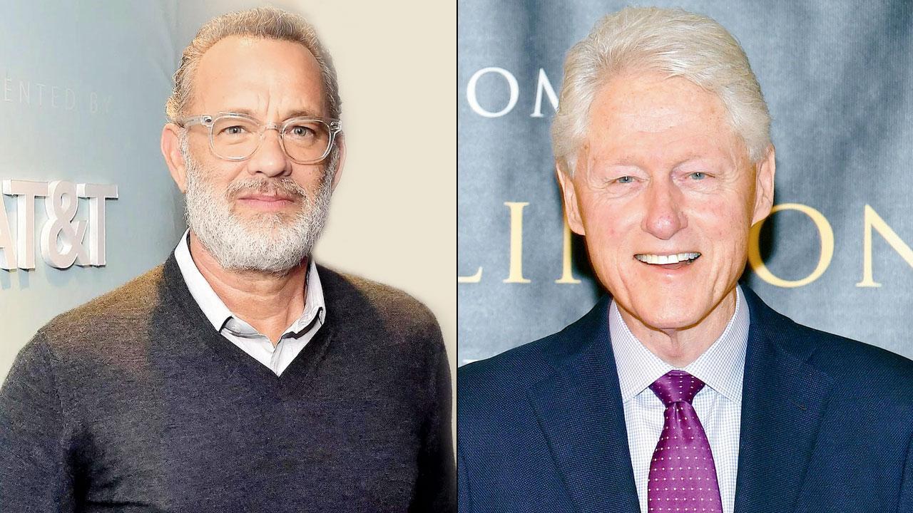 Democracy is fragile now: Clinton to Tom Hanks