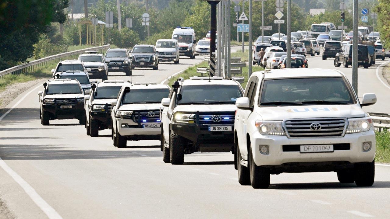UN nuclear agency team arrives at Zaporizhzhia nuclear power plant