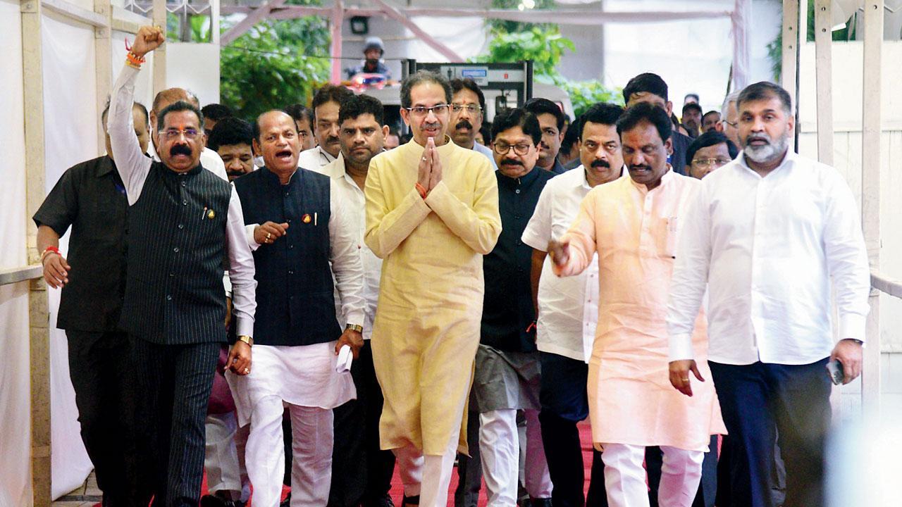 Mumbai: Uddhav Thackeray, Eknath Shinde factions clash for Shiv Sena’s traditional rally on Dussehra