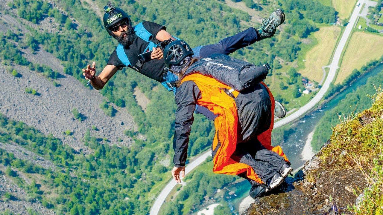 What gravity? This Malad adventure junkie is making money by jumping off fixed objects
