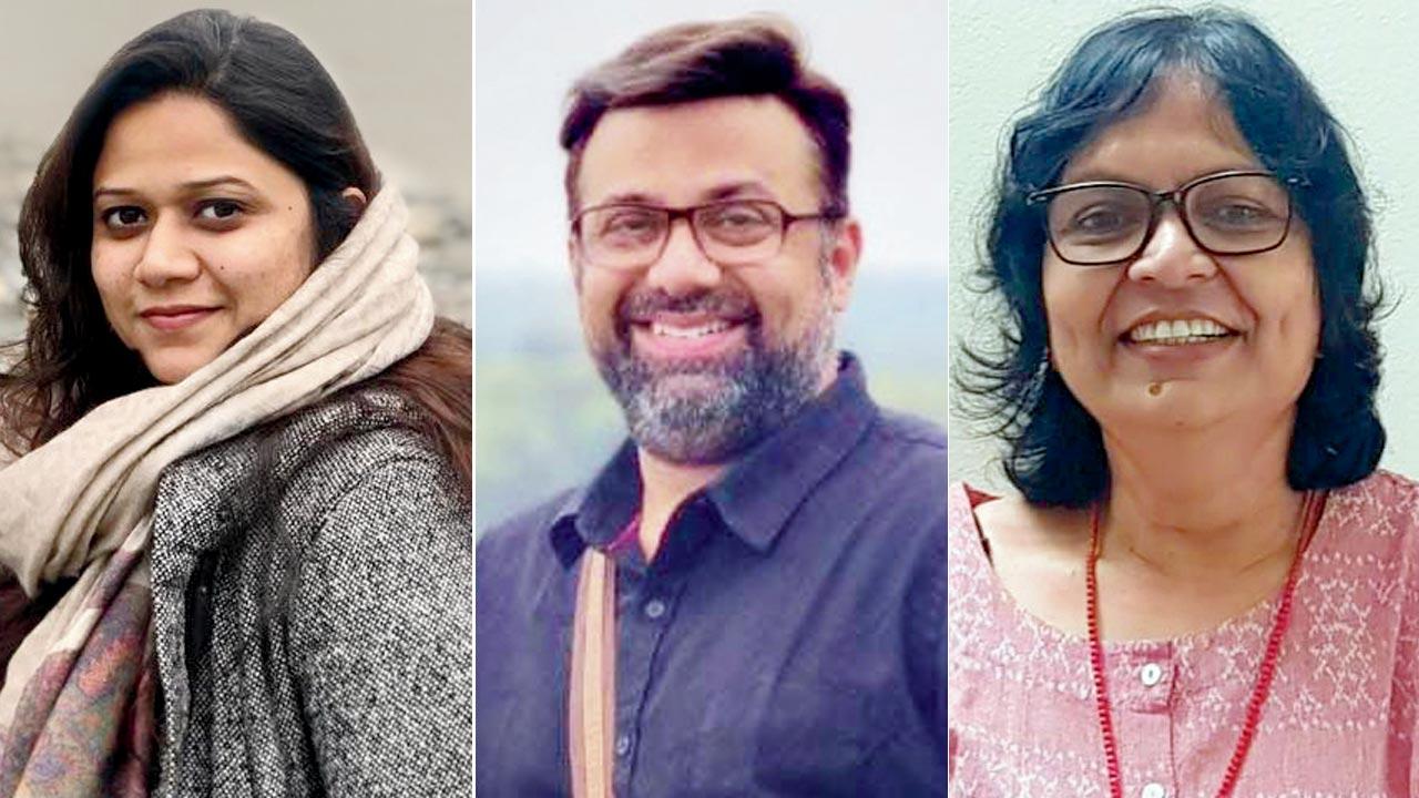 Rinkita Gurav, Kedar Gore and Dr Archana Godbole