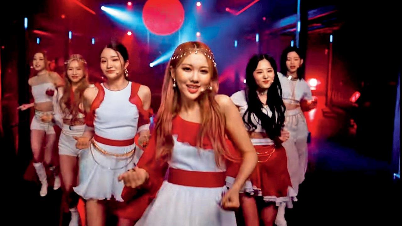 K-pop band TRI.BE