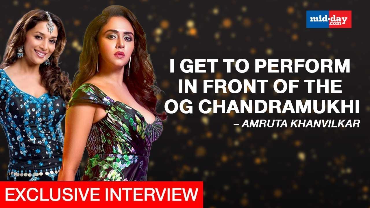 Amruta: I froze and forgot my lines while shooting with Madhuri Dixit