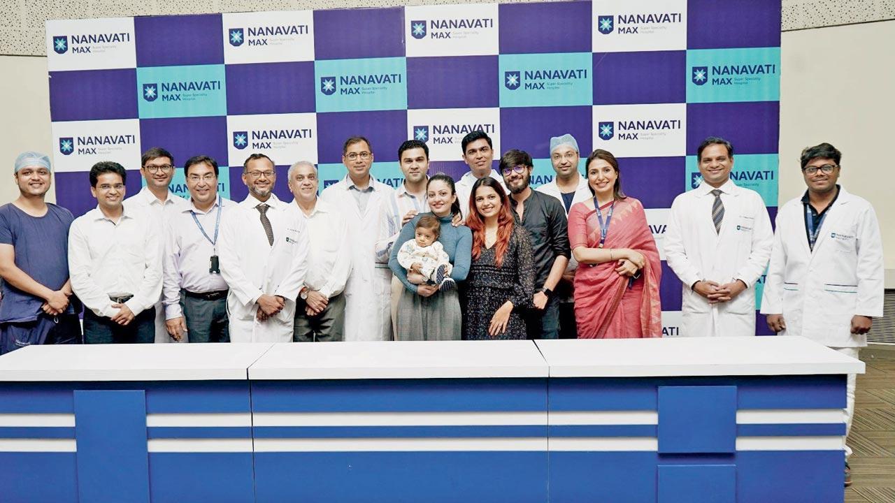 Mumbai: Aunt gives nine month old a new lease on life