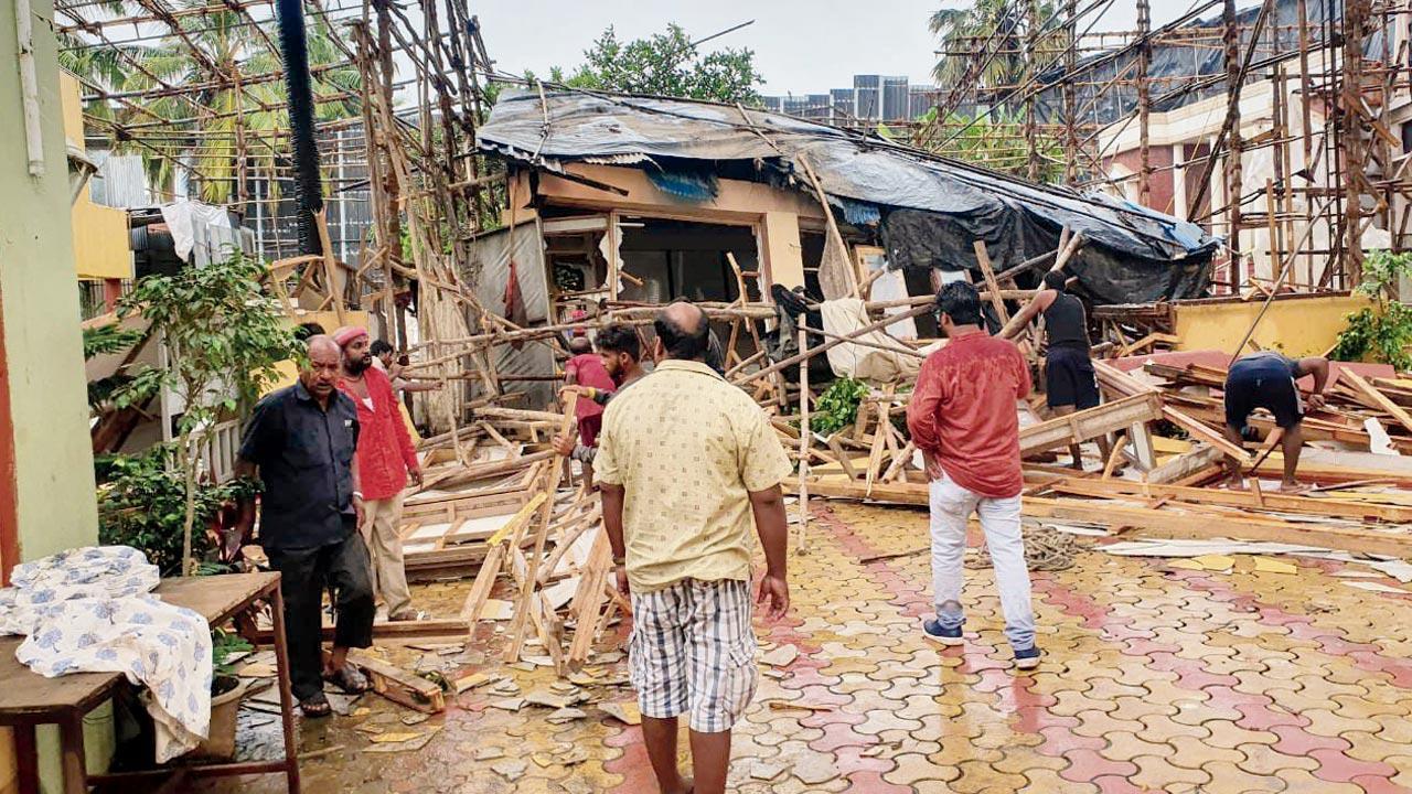 Mumbai: BMC demolishes two ‘illegal studios’ at Madh Island