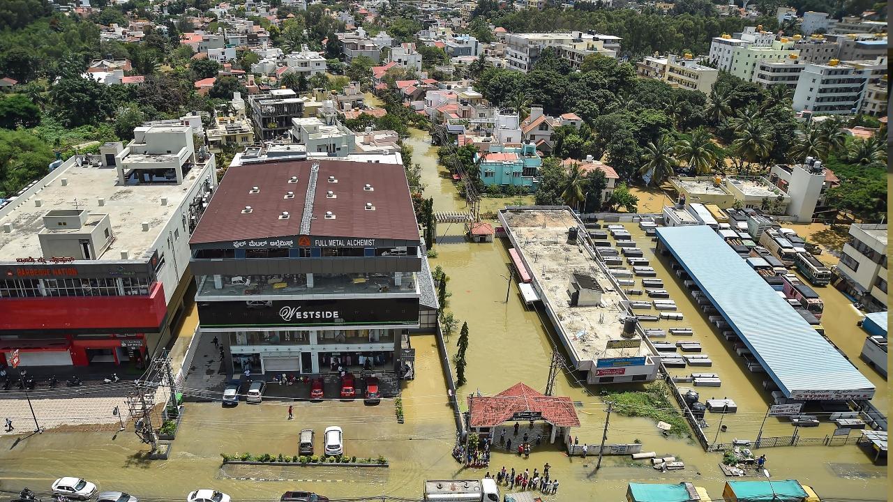 Karnataka CM Bommai blames Congress for Bengaluru flood woes