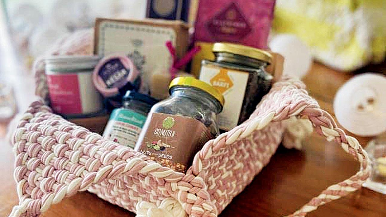 Diwali hampers available in three sizes