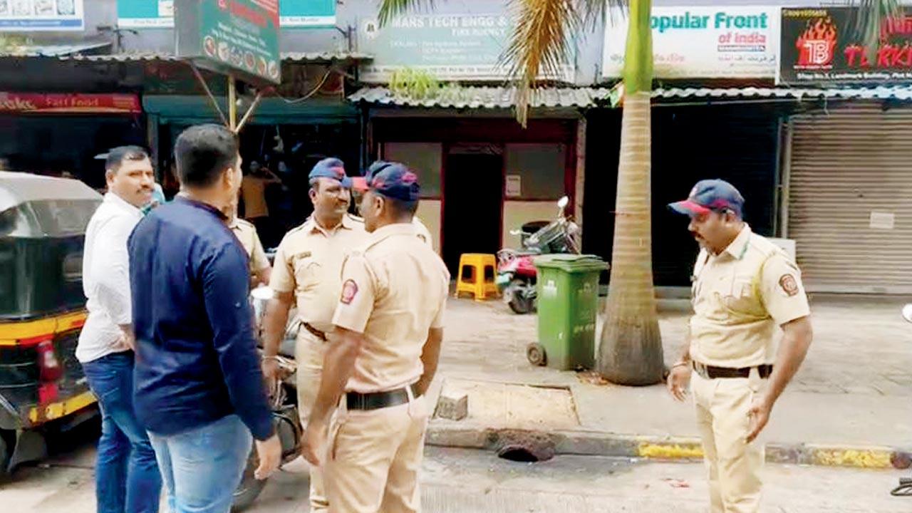 PFI’s Nerul office was sealed amid tight security on Wednesday