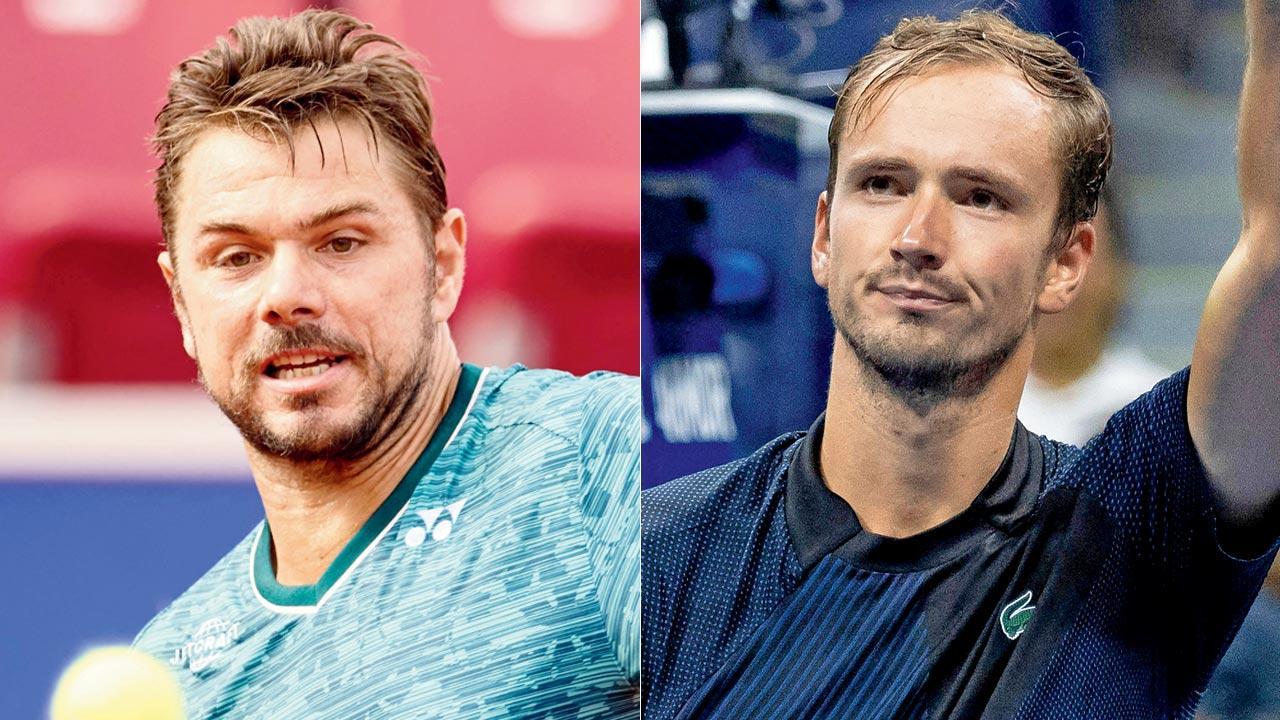 Wawrinka stuns ex-No.1 Medvedev to reach Metz QF
