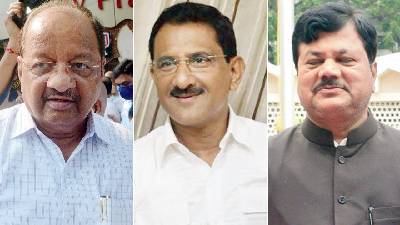 Gopal Shetty, MP; Sunil Rane, MLA and Pravin Darekar, ex-MLA