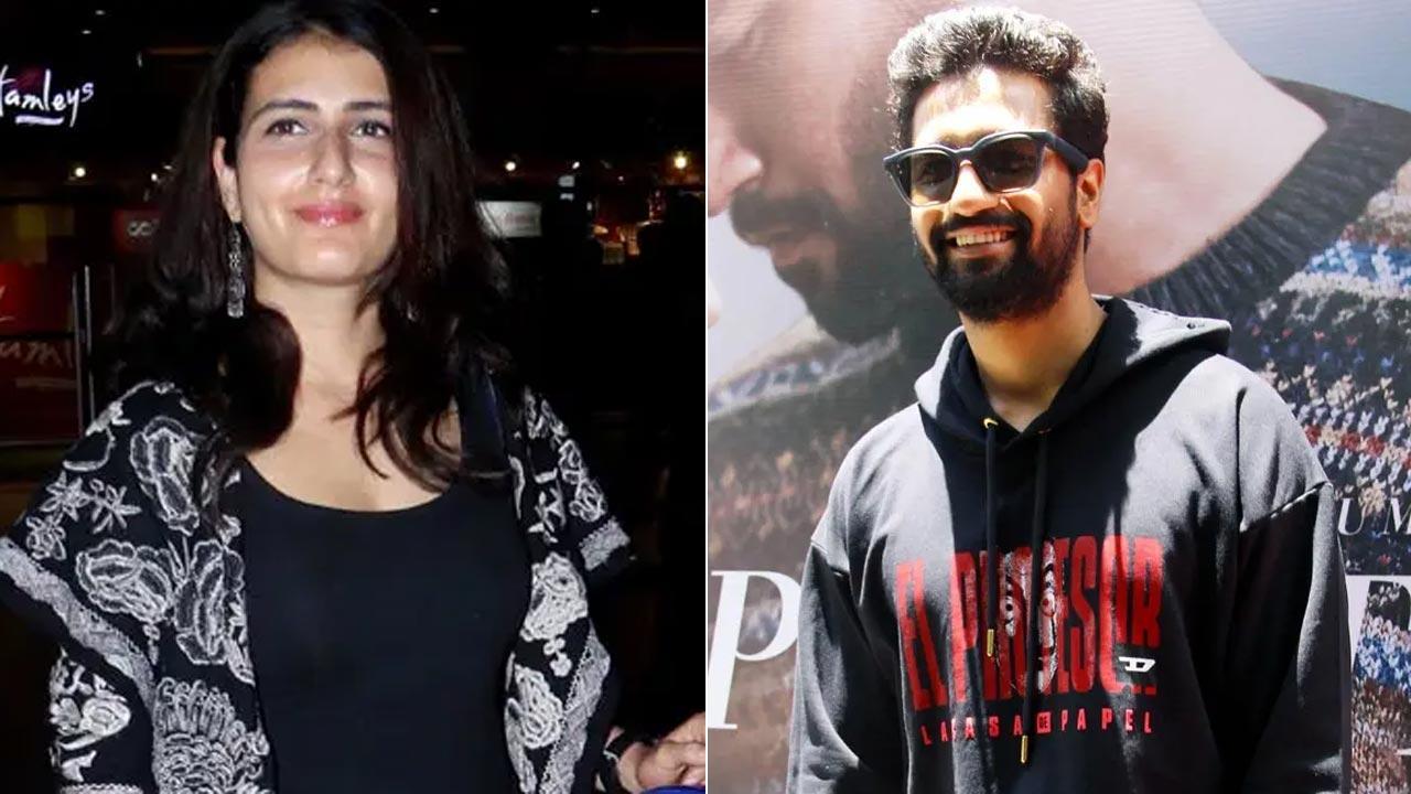Fatima Sana Shaikh shares funny picture with her 'Sam Bahadur' co-star Vicky Kaushal