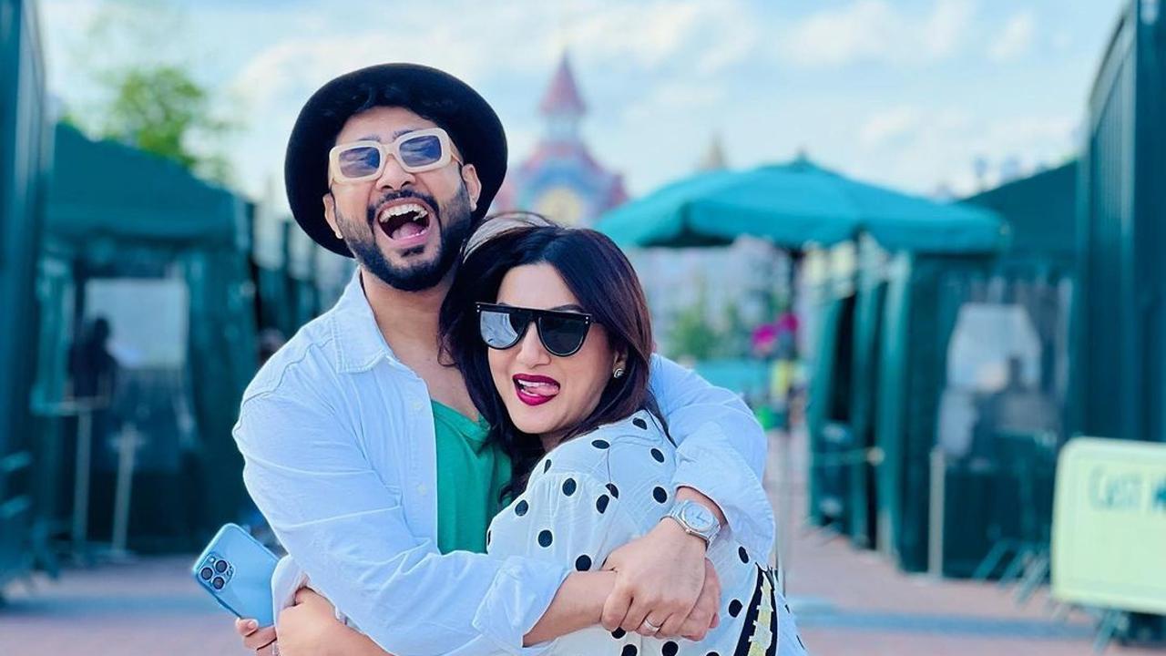 Couple Goals! Zaid came a few years later but as a male version of me:  Gauahar