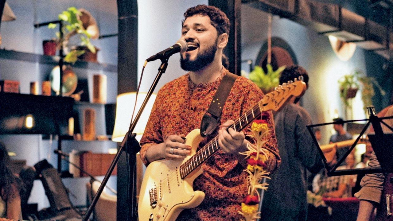 Nishad Padhye, a singer-songwriter based out of Vadodara earns anywhere between Rs 7,000 and Rs 9,000  a month