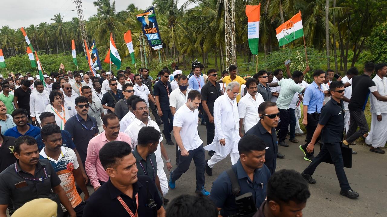 Gandhi has flagged off the party's ambitious 'Bharat jodo' yatra with an assertion that he will not lose his country to hate and accused the BJP-RSS of trying to divide the country on religious lines