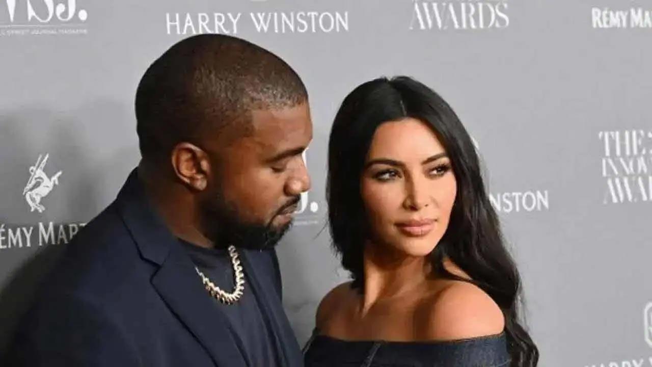 Kanye West says '80 per cent' of the time Kim Kardashian has their kids