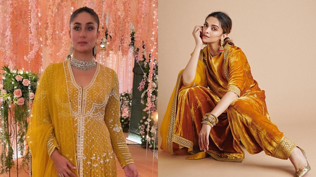 Navratri 2022 Day 4: Take fashion inspiration for the colour yellow from Kareena Kapoor, Deepika Padukone