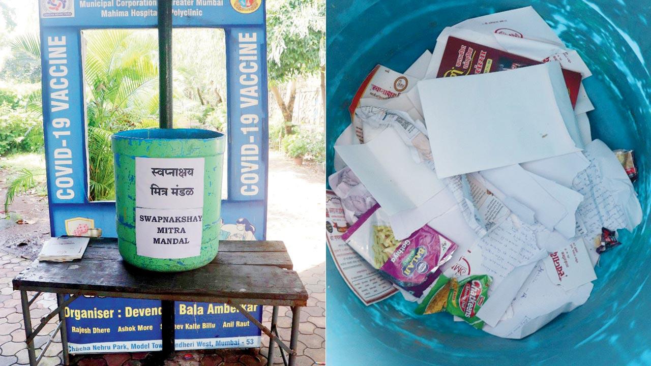 Old wedding invites are collected by the organisation, which is known for its eco-friendly idols