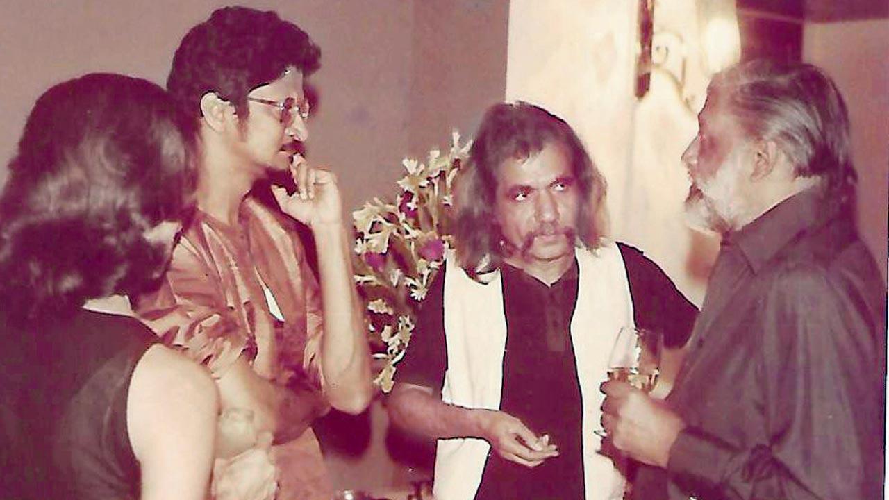 Nagarkar, Kolatkar and Kersy Katrak. Pic Courtesy/ Tulsi Vatsal