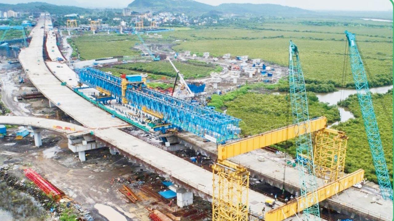 Mumbai Trans Harbour Link’s bridge portion on land is complete