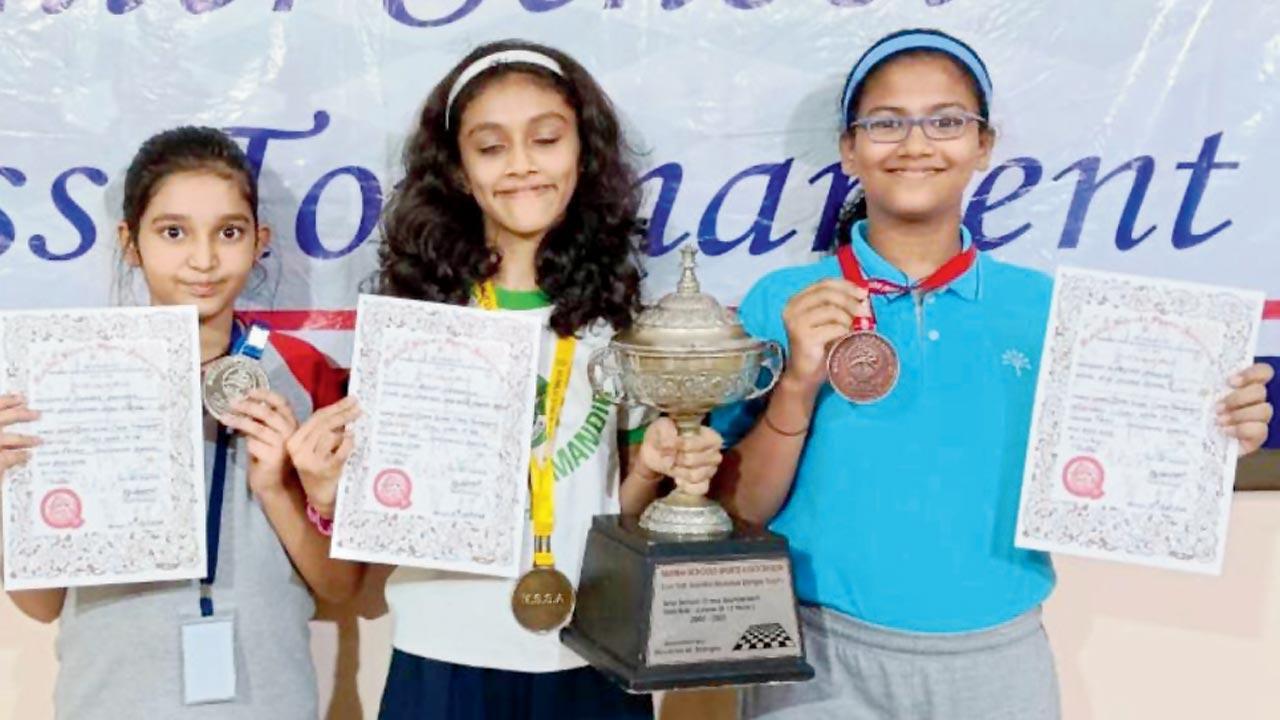 Prisha emerges MSSA U-12 chess champion