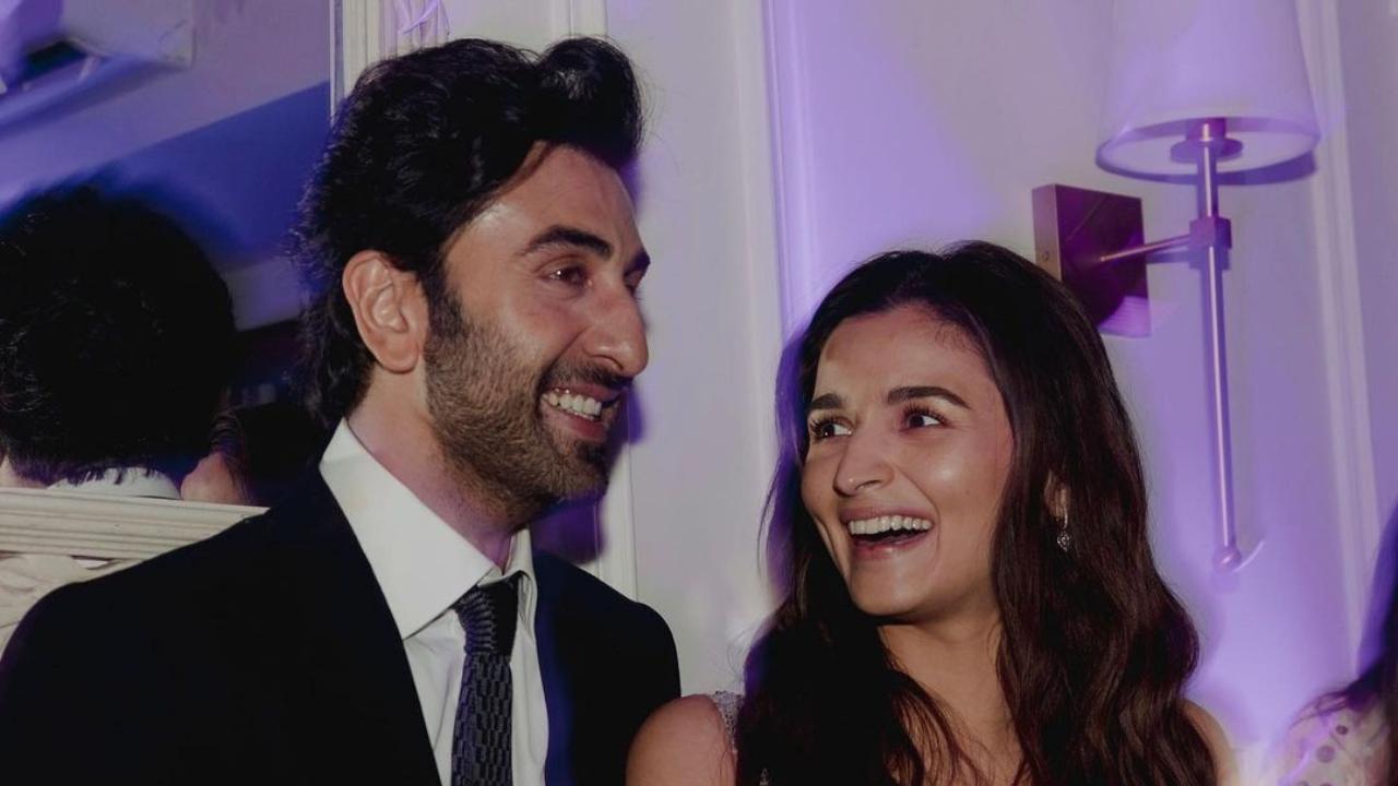 Alia Bhatt shares a glimpse from husband Ranbir Kapoor's 40th birthday ...