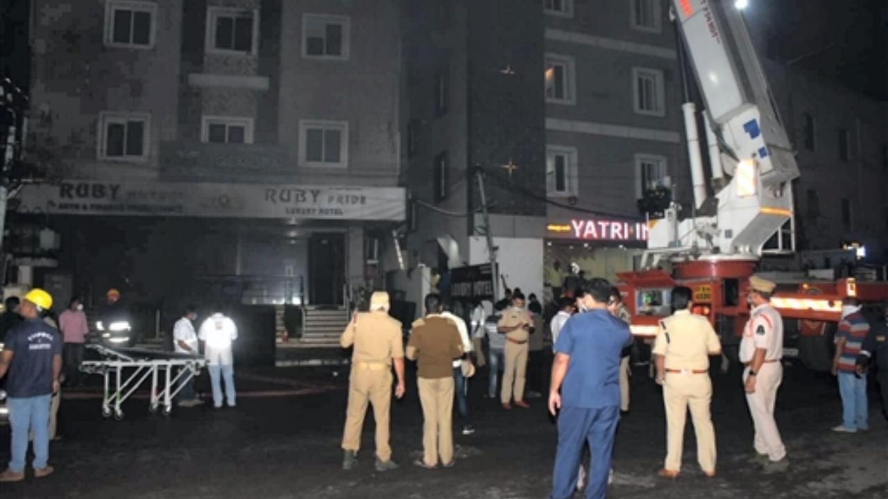 Telangana: Eight dead in fire in Secunderabad; PM Modi announces Rs 2 lakh ex-gratia for kin of victims