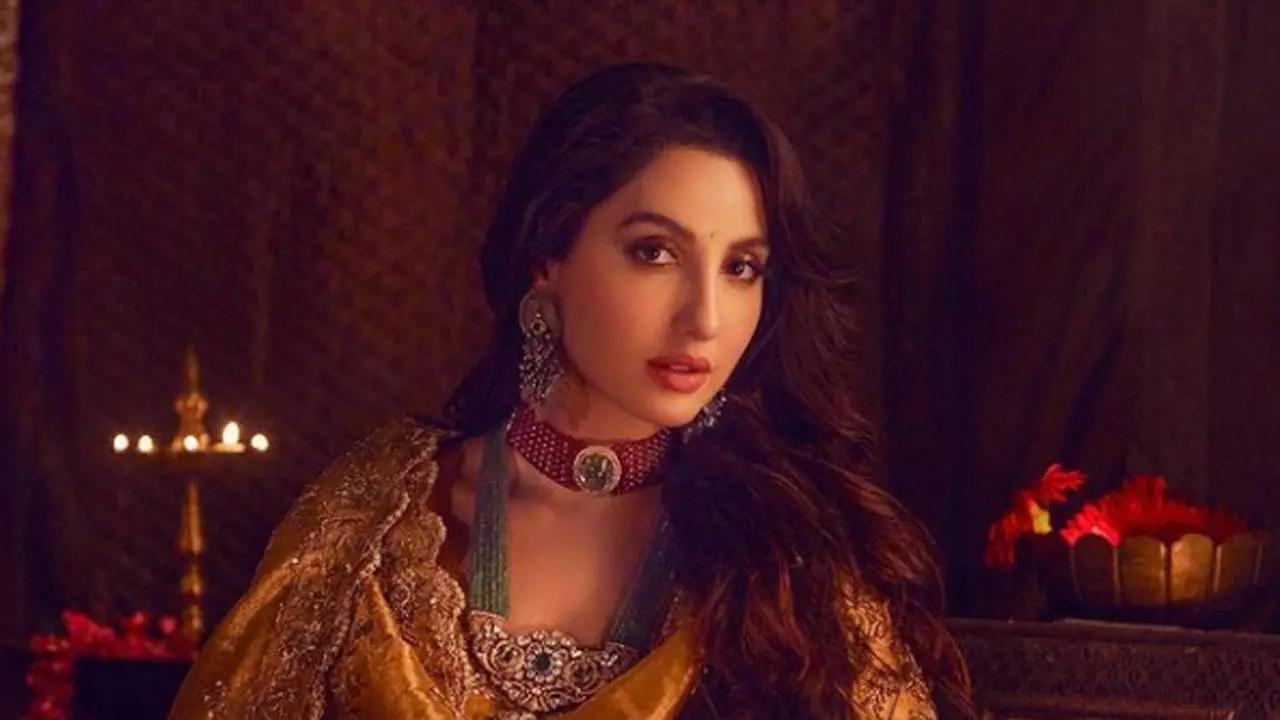 Actor Nora Fatehi appears before Delhi Police in connection with Sukesh extortion case