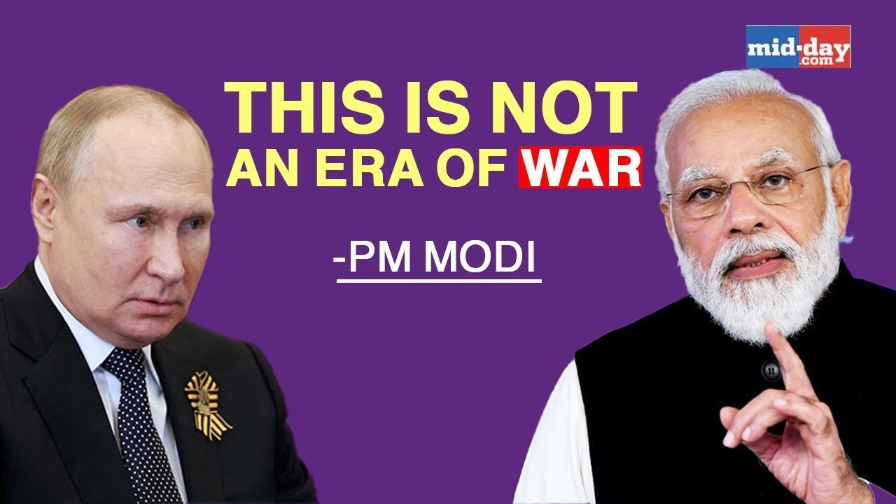 PM Modi's advice to Putin on Ukrainian war makes international headlines