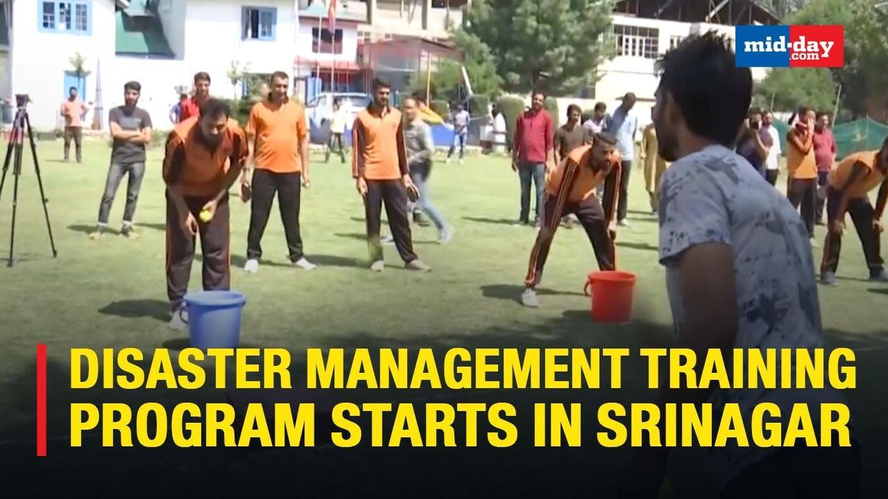 Disaster management training program starts in Srinagar | Jammu And Kashmir