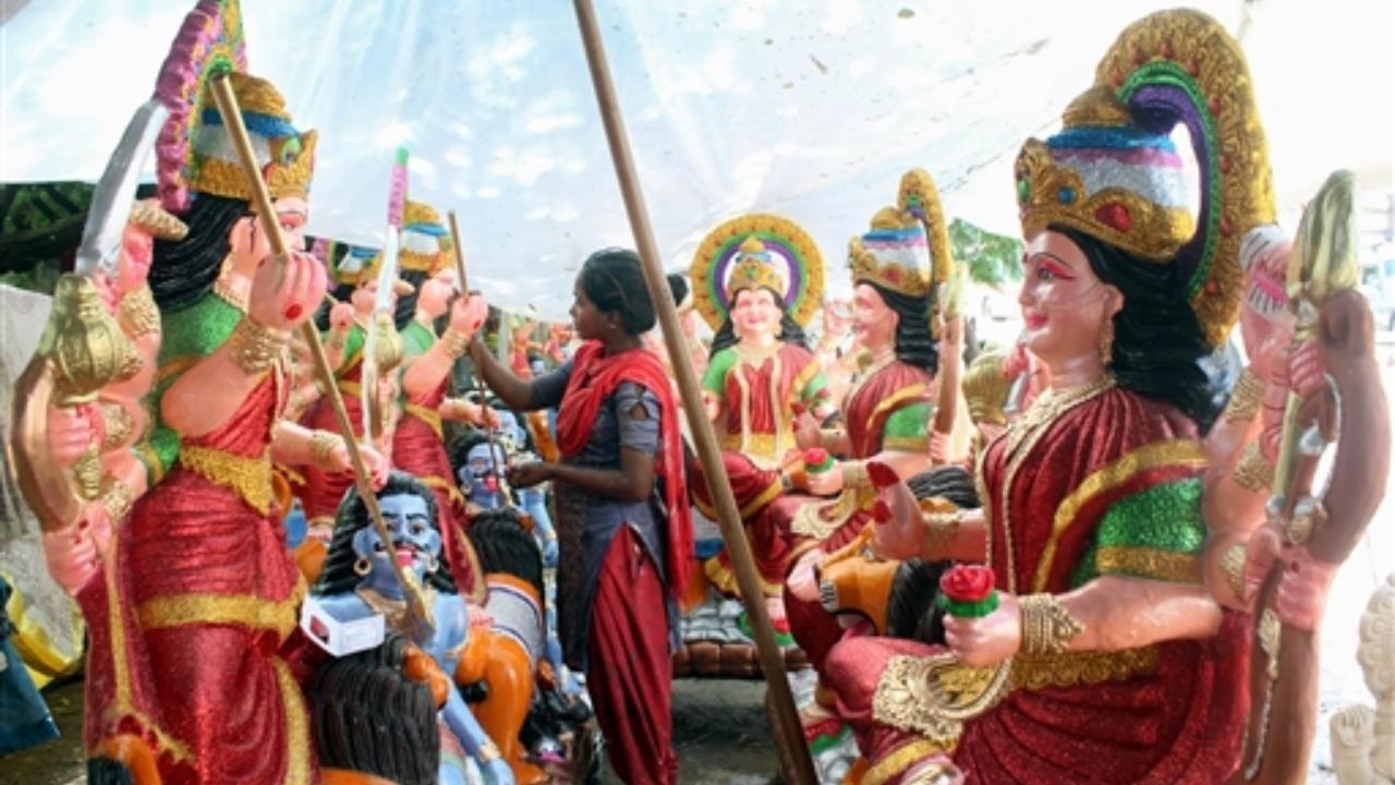 In Photos: Devotees across India welcome Goddess Durga