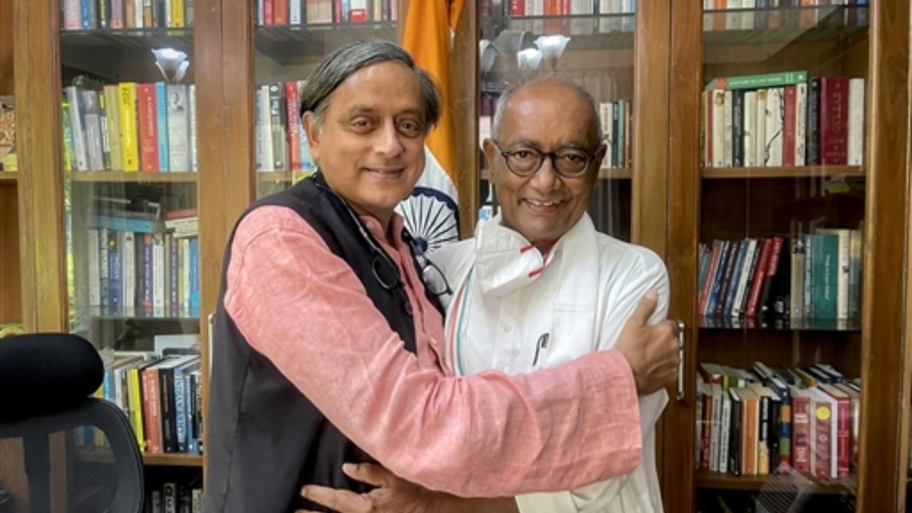 Shashi Tharoor files nomination for Congress president polls