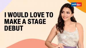 Actress Shweta Basu Prasad interacts with media for Gunehgaar