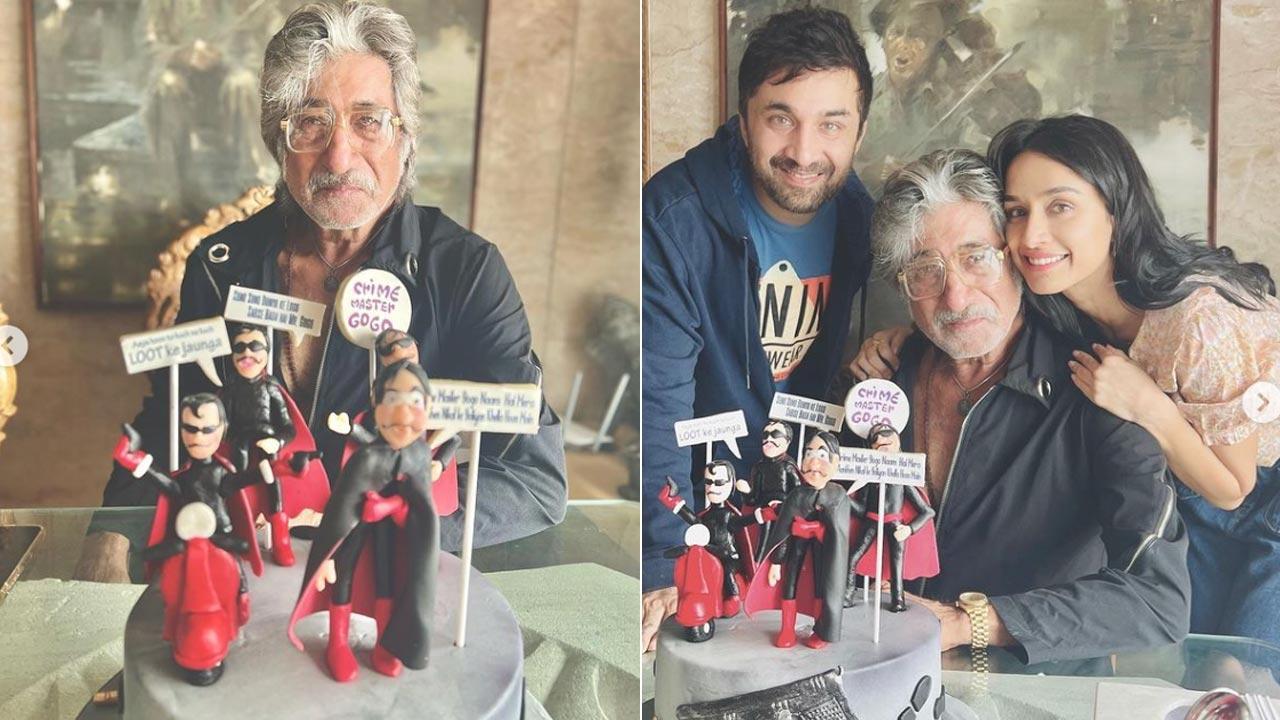 Shraddha Kapoor shares pics from dad Shakti Kapoor's 70th birthday celebrations