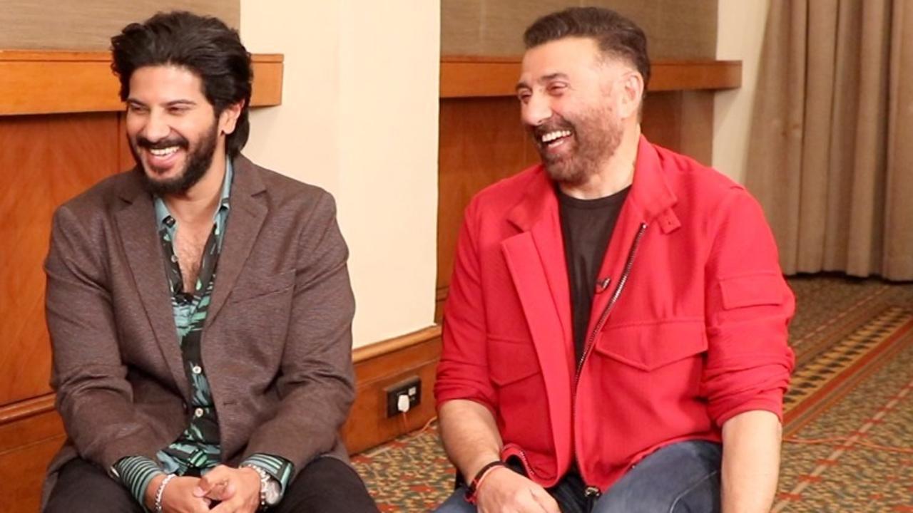 Watch video! Sunny Deol and Dulquer Salmaan speak about their superstar  dads, Dharmendra and Mammootty