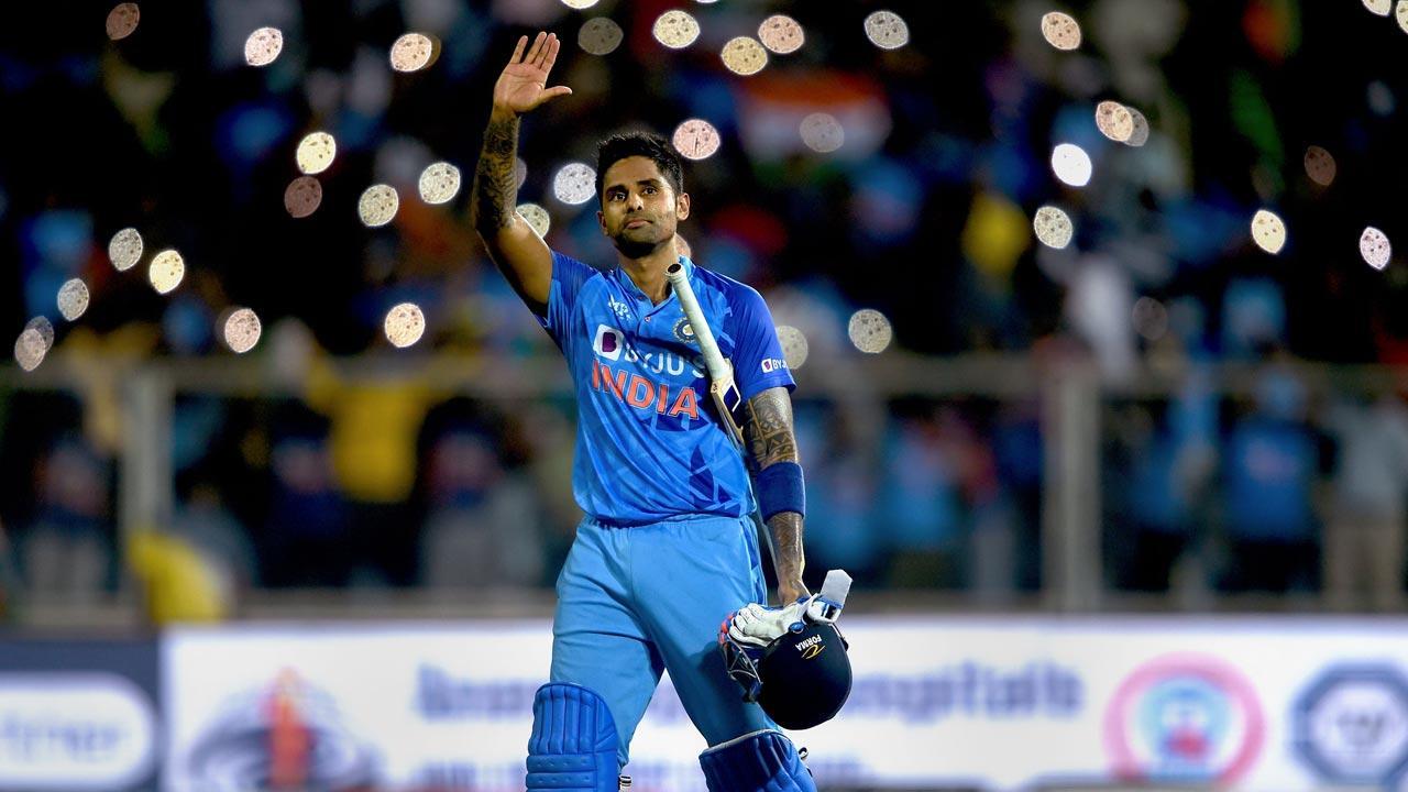 Suryakumar Yadav becomes India's leading T20I run-scorer in a calendar year