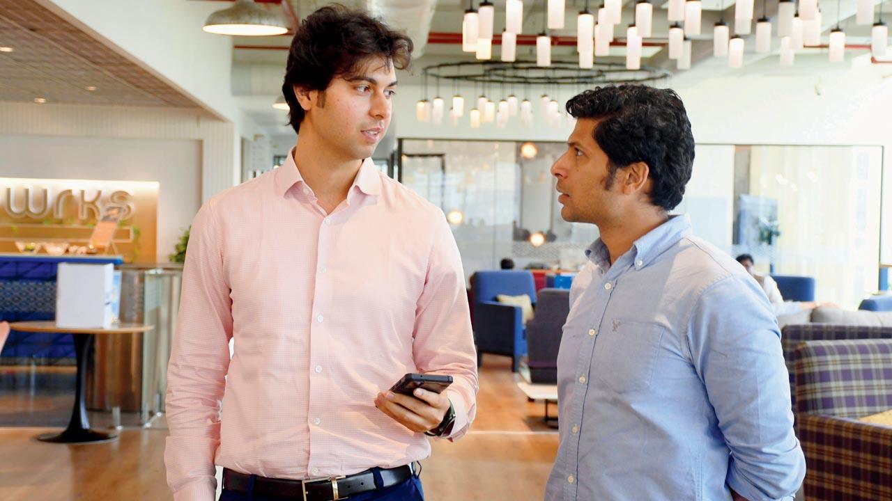 Jehaan Kotwal and Sumedh Mane’s road safety app, HumSafer, was launched during the lockdown. The idea for the app emerged when Kotwal took over his trucker father’s transport business. “My father started out with 10 trucks. At the time, our trucks would see at least two or three accidents each year. By the time we reached 110 trucks, I was able to reduce accidents to just about one a year with the help of the technology,” he says. Pic/Ashish Raje