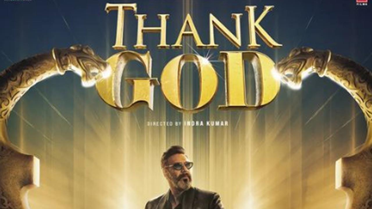 Thank God': Ajay Devgn unveils new poster on social media; check ...
