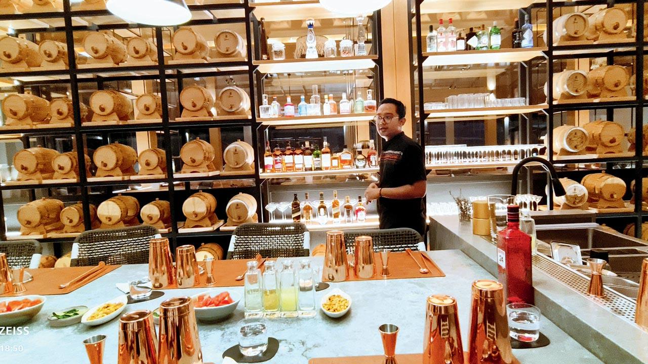 You are the mixologist