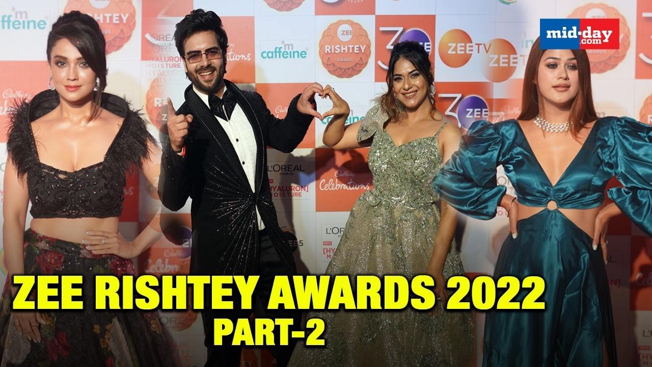 Zee Rishtey Awards 2022: Shabir Ahluwalia, Mugdha Chaphekar and Others Add Glam 